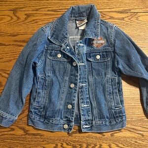 Harley-Davidson Kids Classic Blue Jean Jacket